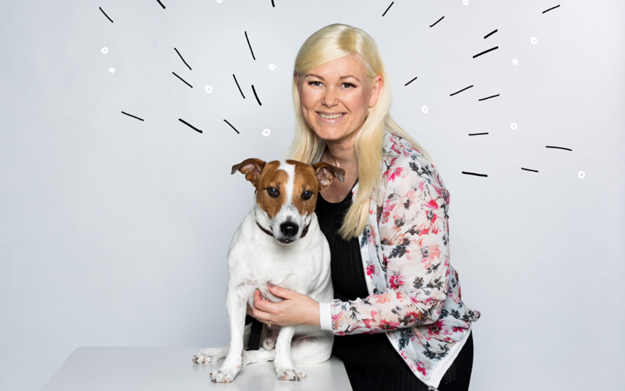 Esther Neuner mit Hund