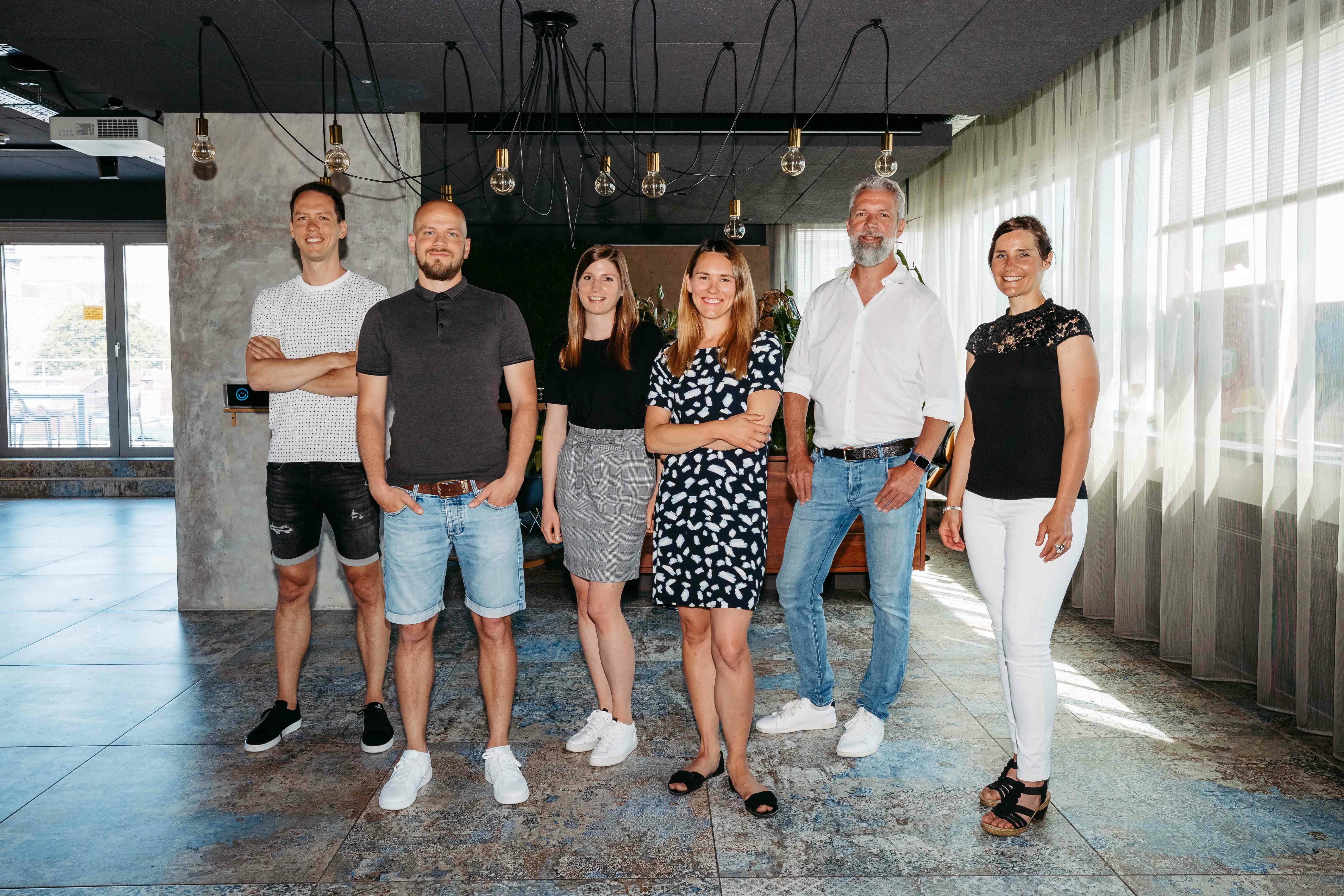 Recruiting Campus Trainerinnen David Sonnberger Thomas Mayrhofer Theresa Singer Theresa Sturm Sam Zibuschka Daniela Höfler v l n r